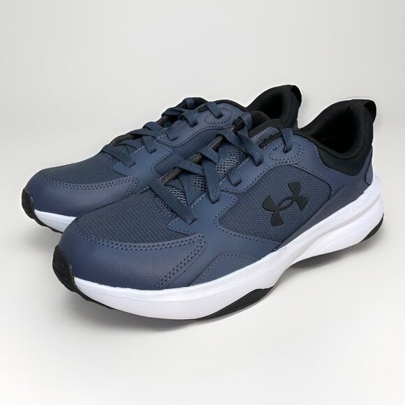 Under Armour Charged Edge Shoes Mens 10 Bluish Grey/Black Sneaker 3026727-044 - Picture 9 of 9